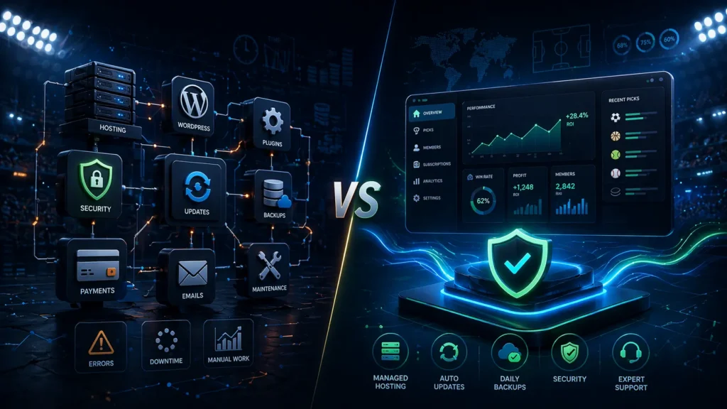 Hosted vs DIY: Time and Cost Breakdown for Tipster Sites